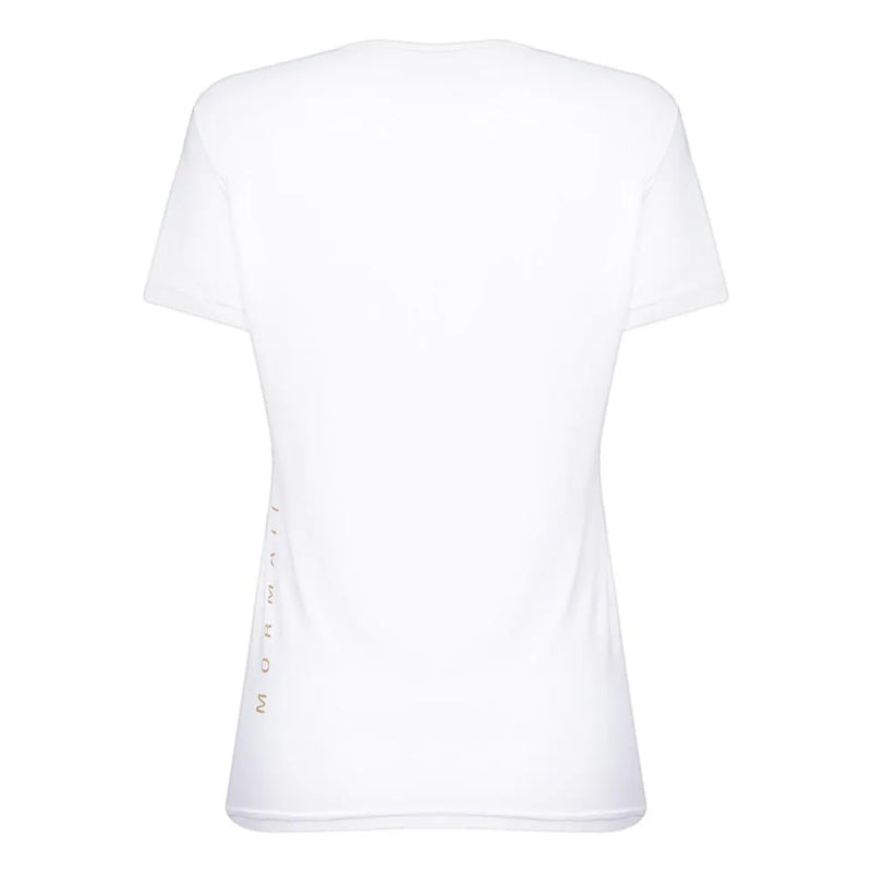 CAMISETA FEMININA MANGA CURTA DECOTE V BEACH SPORTS MORMAII 2733 BRANCO