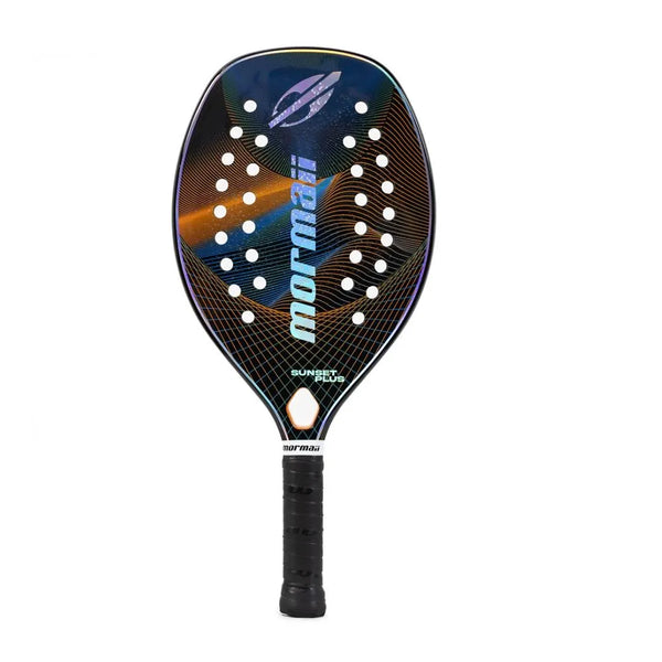 RAQUETE BEACH TENNIS MORMAII SUNSET PLUS PRETO