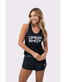 Regata feminina DROP SHOT ENJOY 3.0 - Preto