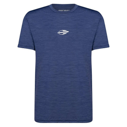 CAMISETA MASCULINA MANGA CURTA MESCLA BEACH SPORTS MORMAII 2785 AZUL