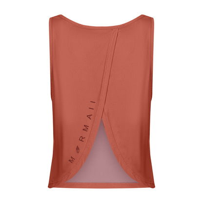 REGATA FEMININA CROPPED BEACH SPORTS MORMAII 2776B TERRACOTA