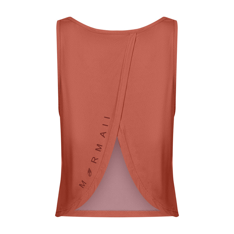 REGATA FEMININA CROPPED BEACH SPORTS MORMAII 2776B TERRACOTA