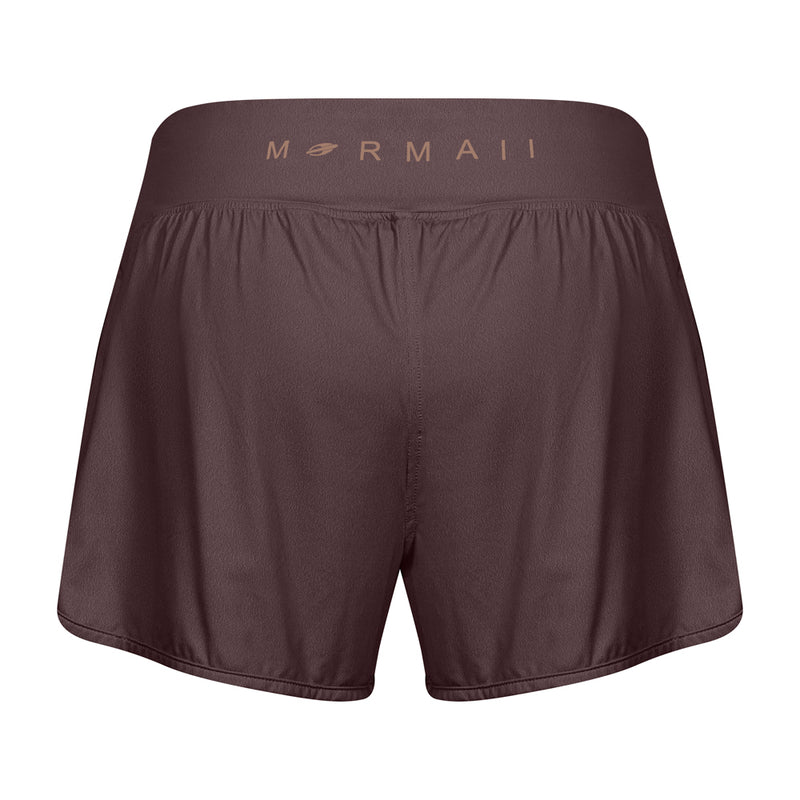 SHORTS DUPLO FEMININO BEACH SPORTS MORMAII 2778B CAFE