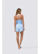 Short duplo DROP SHOT NICOLE 3.0 - Azul