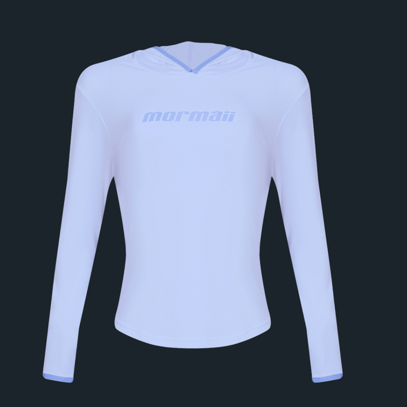CAMISETA FEMININA MANGA LONGA BEACH SPORTS MORMAII 2945 BRANCO