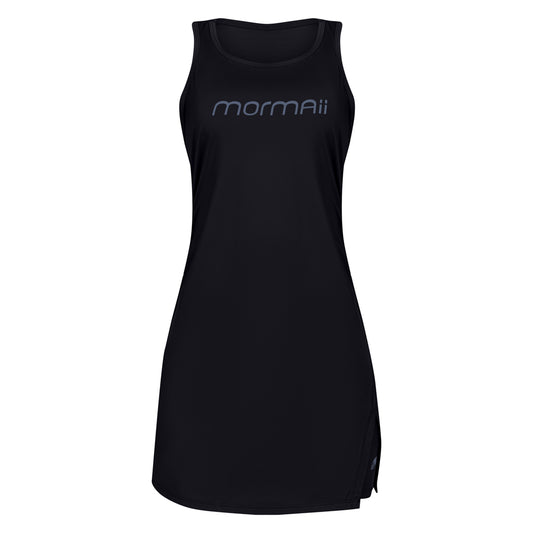 VESTIDO FEMININO NADADOR COM SHORTS MORMAII 2952 PRETO