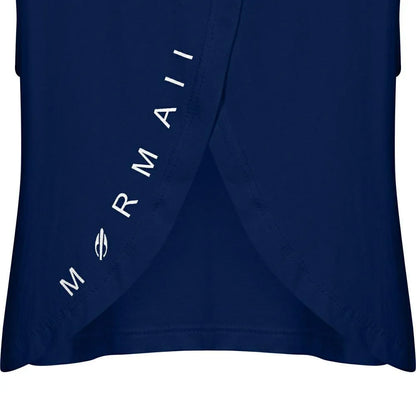REGATA FEMININA CROPPED BEACH SPORTS MORMAII 2776 AZUL MARINHO