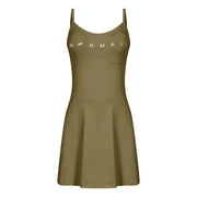 VESTIDO MACAQUINHO VITORIA MARCHEZINI 2025 VERDE MILITAR