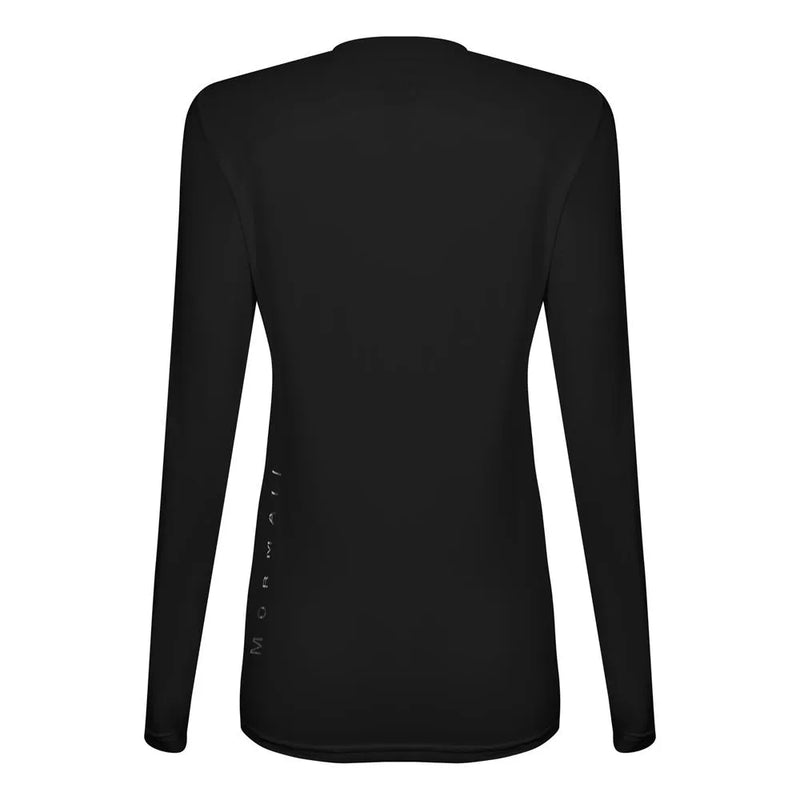 CAMISETA FEMININA MANGA LONGA BEACH SPORTS MORMAII  2730 PRETO
