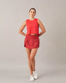 Regata Hook Trancada Costa - Vermelha