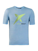Camiseta infantil DROP SHOT GAME - Azul Claro