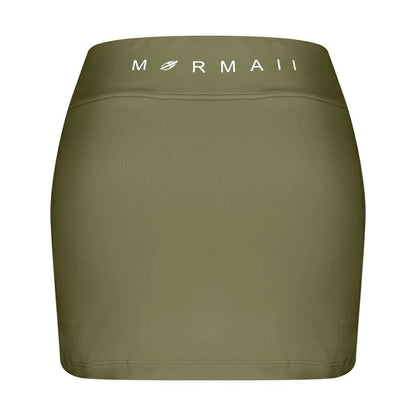 SAIA SHORTS FEMININA FENDA BEACH SPORT MORMAII Verde Militar