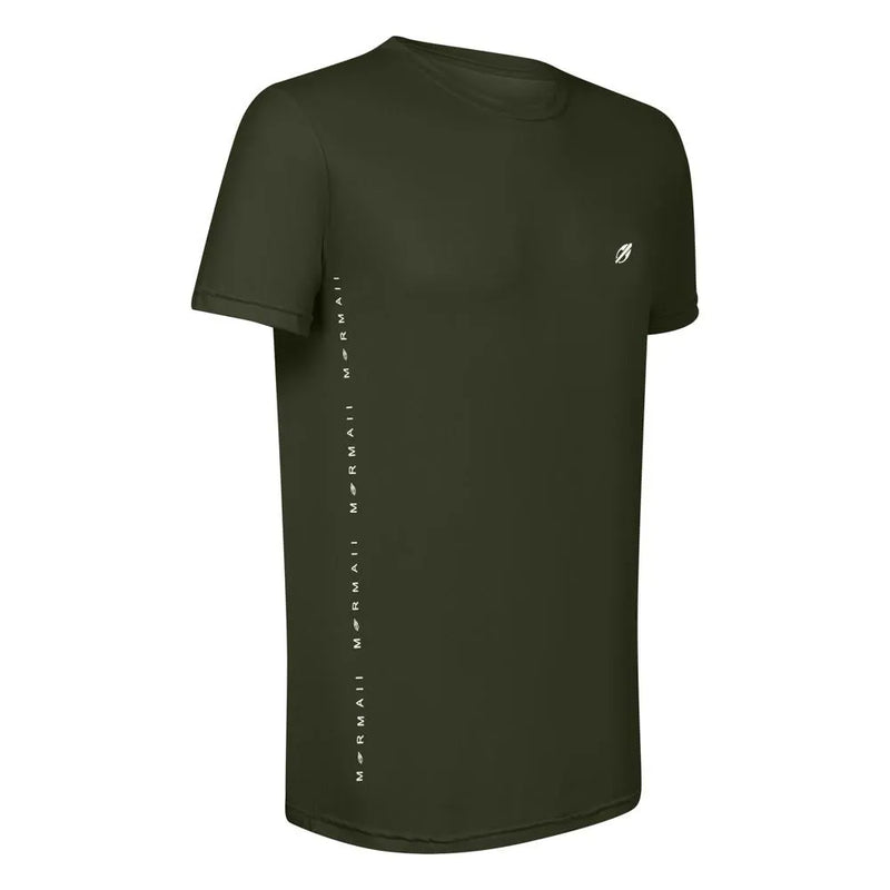 CAMISETA MASCULINA MANGA CURTA BEACH SPORTS MORMAII 2788 VERDE MILITAR