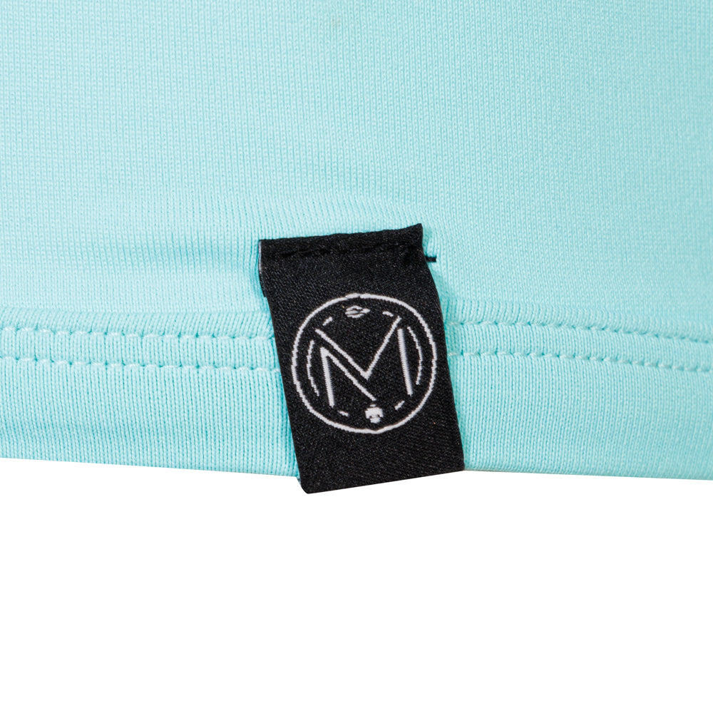 TOP FEMININO DUPLA FACE MORMAII 2941 VERDE CLARO/BRANCO