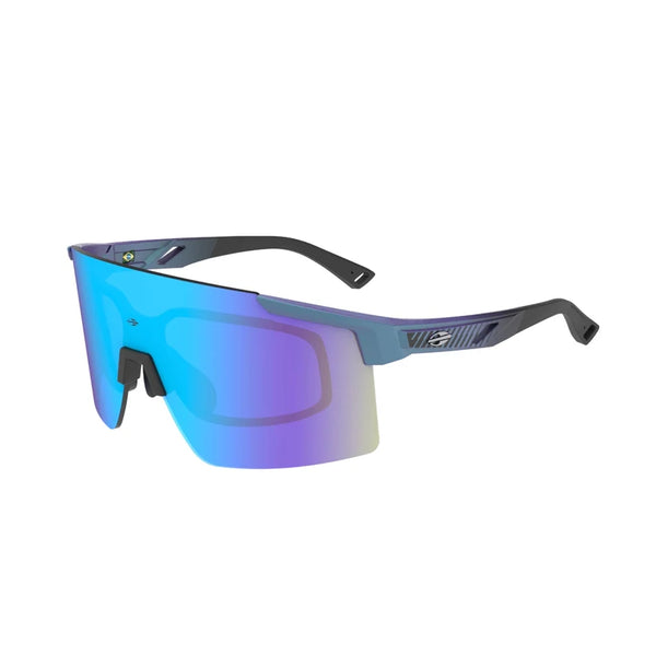 OCULOS SOL MORMAII GRAND TOUR 4  CAMALEAO FOSCO/ L AZUL REVO ICE