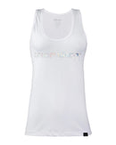 Regata feminina DROP SHOT SILVER 1.0 - Branco
