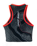 Top DROP SHOT GRETA - Preto/Coral