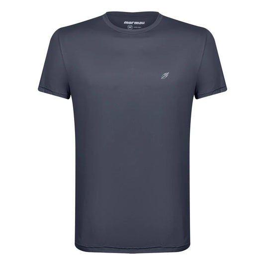 CAMISETA MASCULINA MANGA CURTA BASICA BEACH SPORTS MORMAII 2790 CINZA CHUMBO