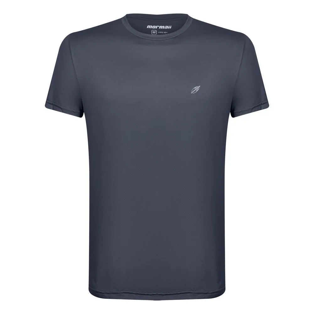 CAMISETA MASCULINA MANGA CURTA BASICA BEACH SPORTS MORMAII 2790 CINZA CHUMBO