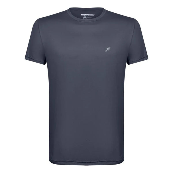 CAMISETA MASCULINA MANGA CURTA BASICA BEACH SPORTS MORMAII 2790 CINZA CHUMBO