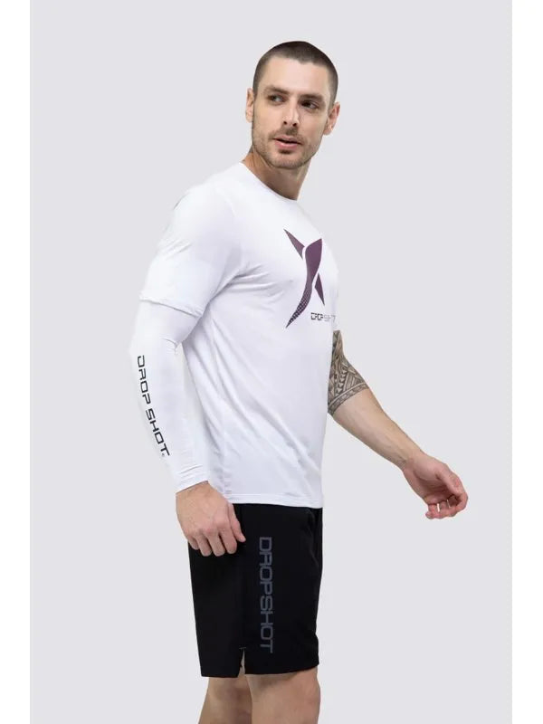 Manguito DROP SHOT 1.0 BRANCO - Direito