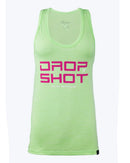 Regata feminina DROP SHOT ENJOY 3.0 - Verde Claro