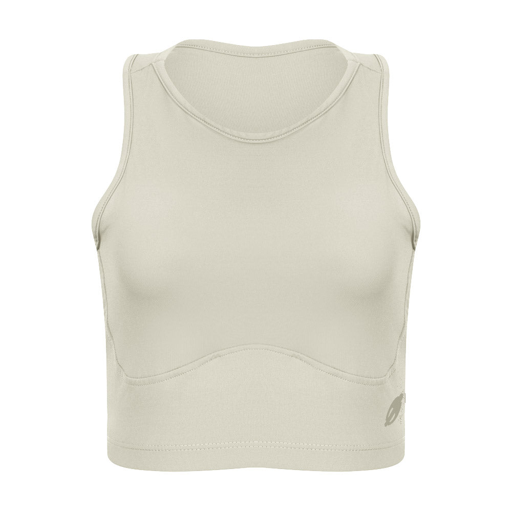 TOP CROPPED FEMININO BEACH SPORTS MORMAII 2900 OFF WHITE