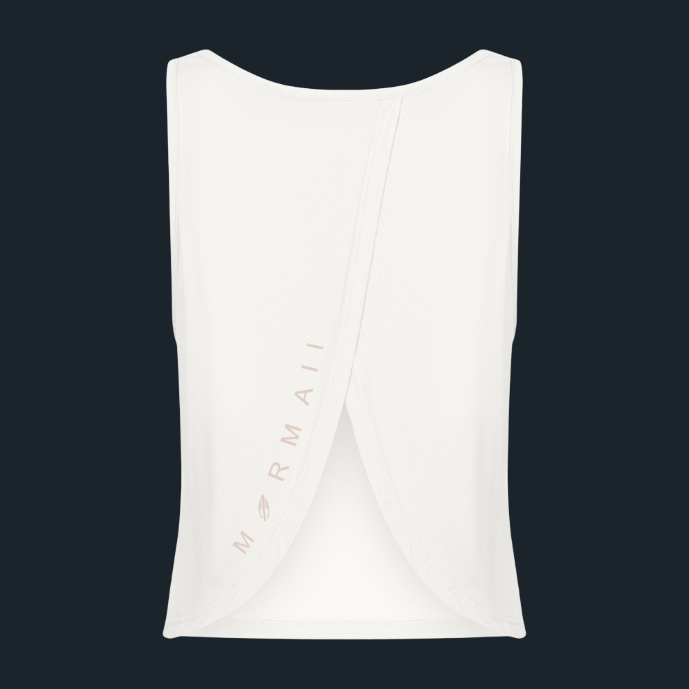 REGATA FEMININA CROPPED BEACH SPORTS MORMAII 2776B OFF WHITE