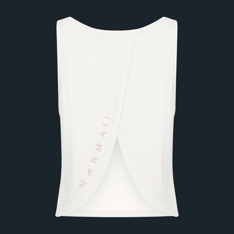 REGATA FEMININA CROPPED BEACH SPORTS MORMAII 2776B OFF WHITE