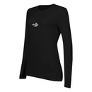 CAMISETA FEMININA MANGA LONGA BEACH SPORTS MORMAII  2730 PRETO