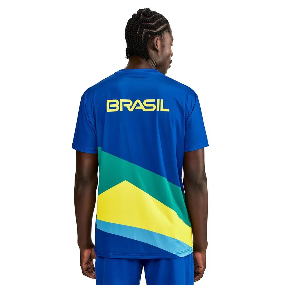 CAMISETA MANGA CURTA  MASCULINA PODIUM TIME BRASIL MORMAII