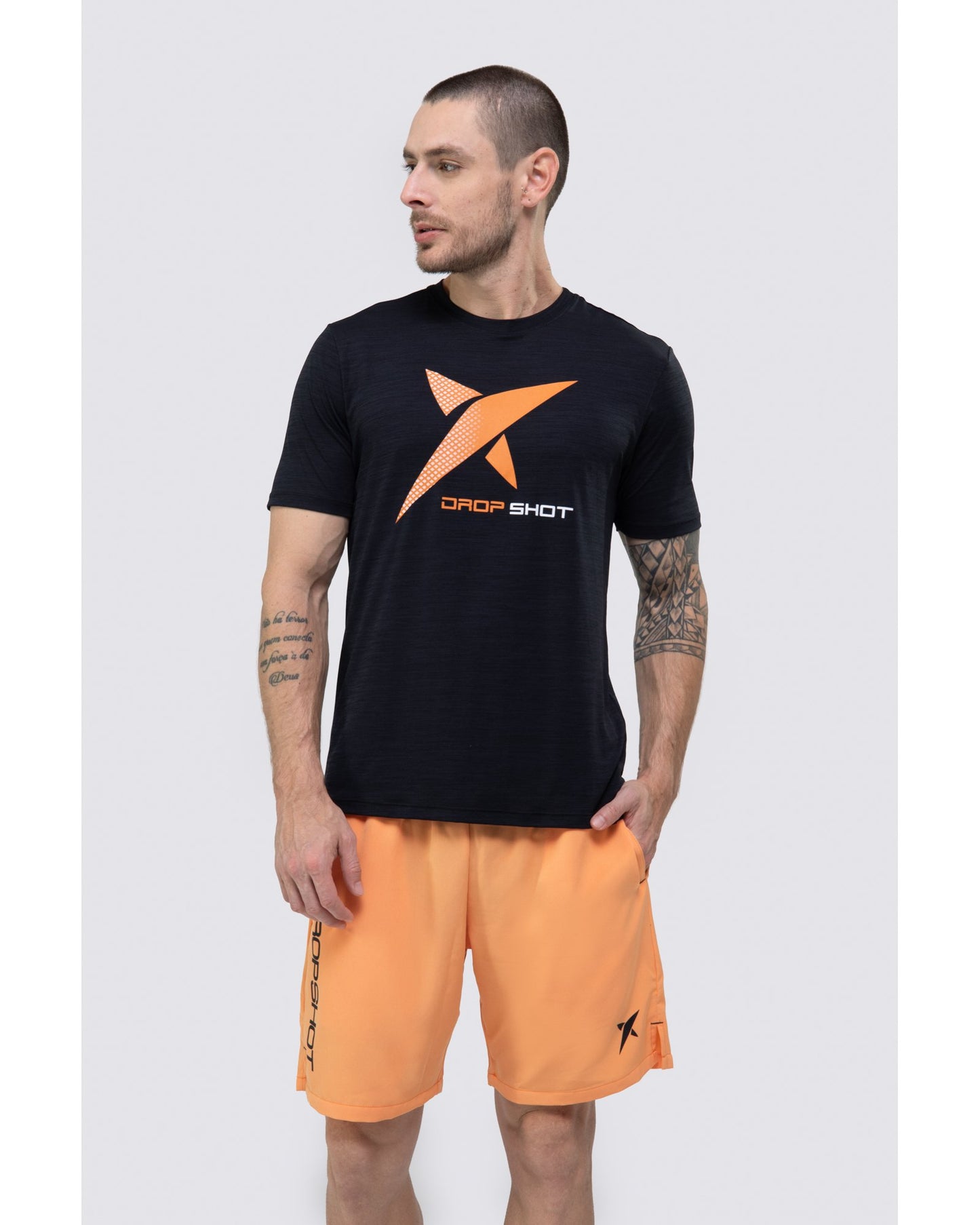 Camiseta DROP SHOT GAME 2.0 - Preto