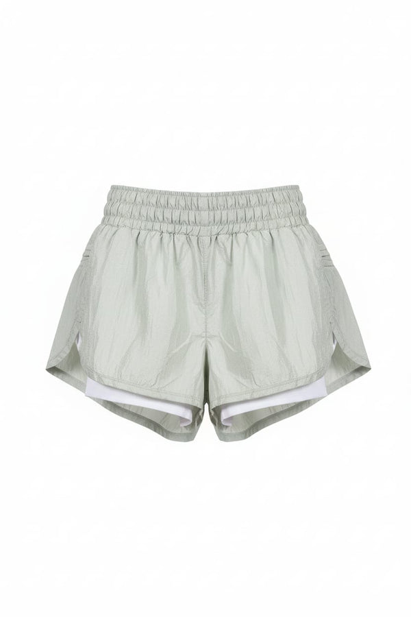Short Hook Tipo Saia - Verde Claro