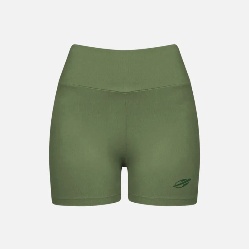 SHORTS FEMININO BEACH SPORTS MORMAII 2761 VERDE MILITAR