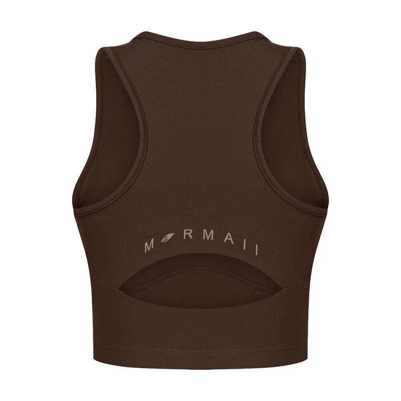 TOP CROPPED FEMININO BEACH SPORTS MORMAII 2900 CAFE