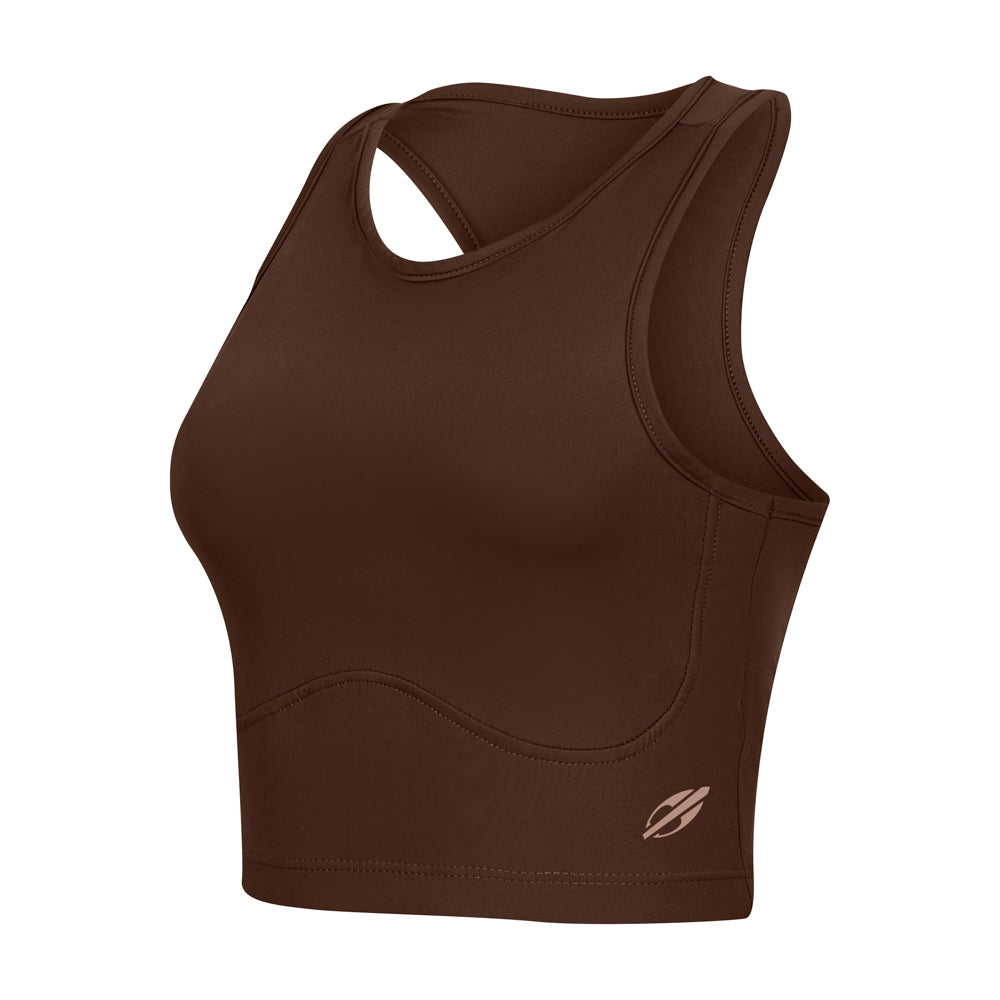 TOP CROPPED FEMININO BEACH SPORTS MORMAII 2900 CAFE