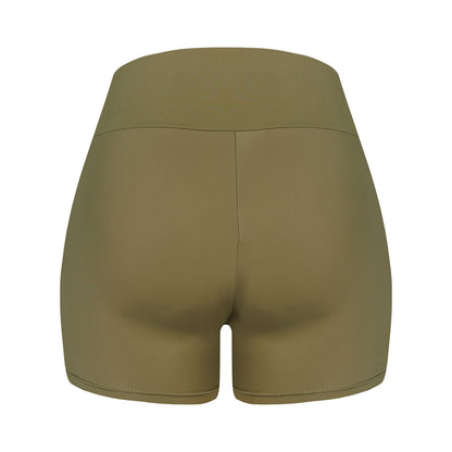 VESTIDO FEMININO NADADOR COM SHORTS MORMAII 2952 VERDE MILITAR