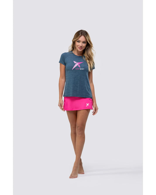 Camiseta Babylook DROP SHOT GAME 2.0 - Azul Patria