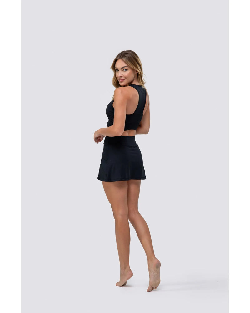 Short saia DROP SHOT ENJOY 1.0 - Preto