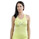 Regata feminina DROP SHOT CAIMA - Amarelo