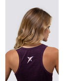 Regata feminina DROP SHOT SILVER 1.0 - Roxo