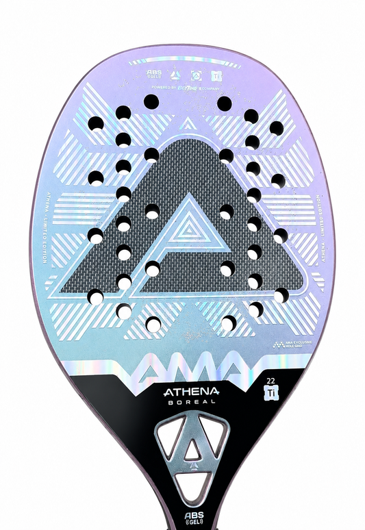 Raquete Beach Tennis AMA Athena Boreal Colors Collection 3K