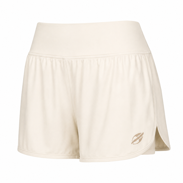 SHORTS DUPLO FEMININO BEACH SPORTS MORMAII 2778B Off White