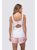 Short duplo DROP SHOT NICOLE 3.0 - Rosa