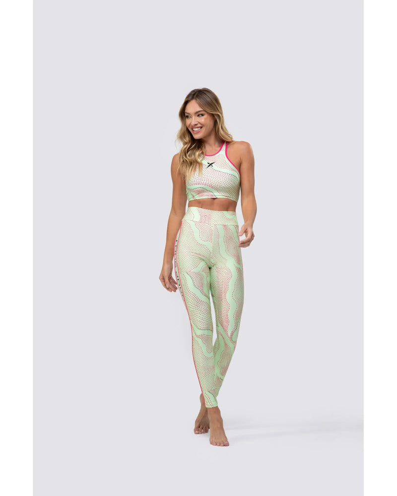 Top DROP SHOT GRETA - Verde/Rosa