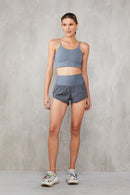 Top Hook Alcinha Bojo Removivel - Cinza