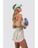 Short + Saia DROP SHOT GRETA - Verde/Rosa