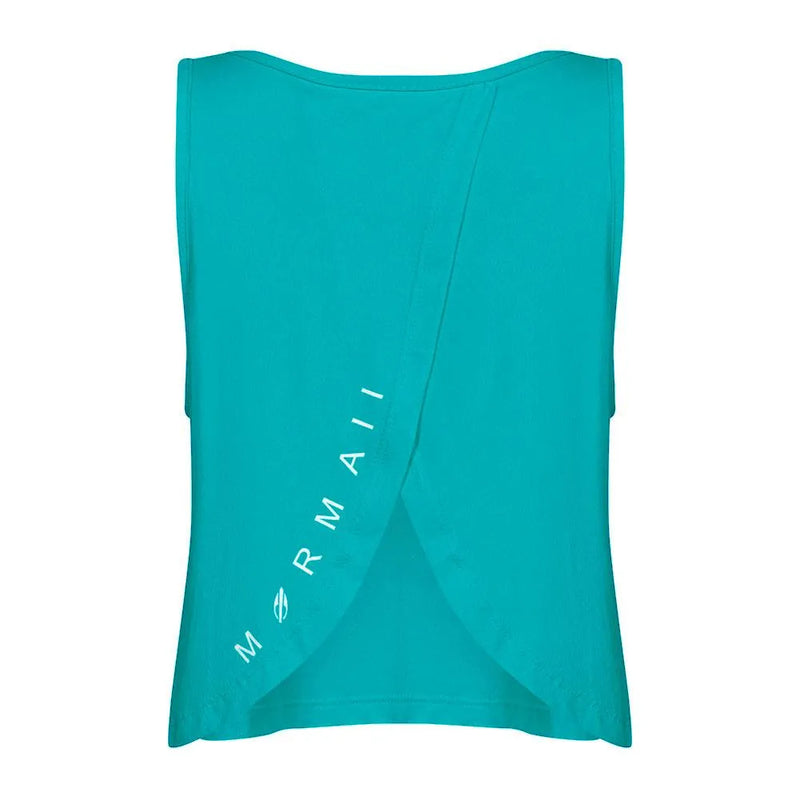 REGATA FEMININA CROPPED BEACH SPORTS MORMAII 2776 TURQUEZA