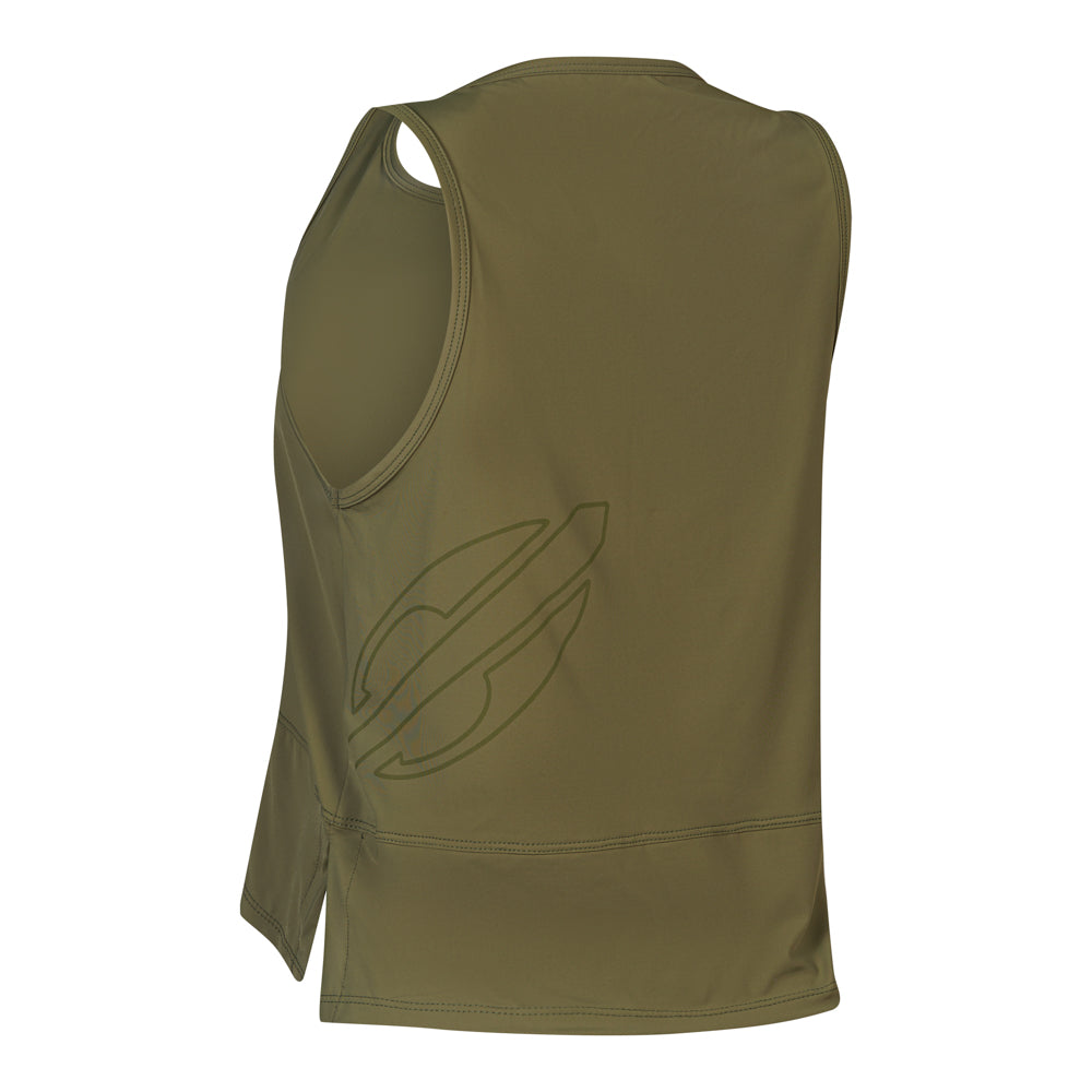 REGATA FEMININA BEACH SPORTS MORMAII 2940 VERDE MILITAR