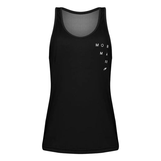 REGATA FEMININA NADADOR COM TELA BEACH SPORTS MORMAII 2773 PRETO